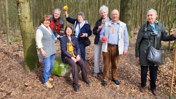 Bosseln im Volksdorfer Wald 